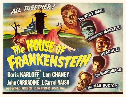 The House of Frankenstein Poster Print by Hollywood Photo Archive Hollywood Photo Archive - Item # VARPDX490364