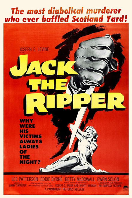 Jack The Ripper Poster Print by Hollywood Photo Archive Hollywood Photo Archive - Item # VARPDX490385