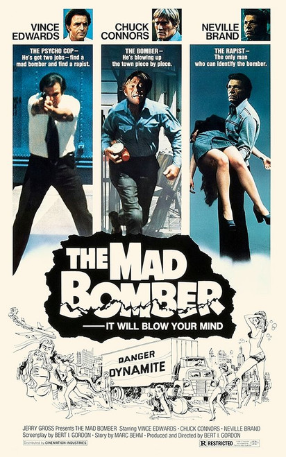 The Mad Bomber Poster Print by Hollywood Photo Archive Hollywood Photo Archive - Item # VARPDX490439