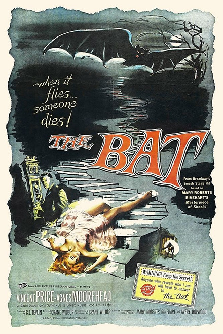 The Bat Poster Print by Hollywood Photo Archive Hollywood Photo Archive - Item # VARPDX490488