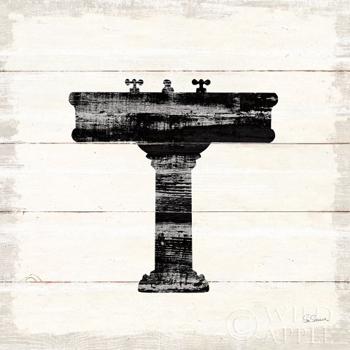 Shiplap Bath II Poster Print by Sue Schlabach - Item # VARPDX49539