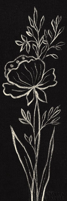 Black Floral III Crop Poster Print by Silvia Vassileva - Item # VARPDX49792