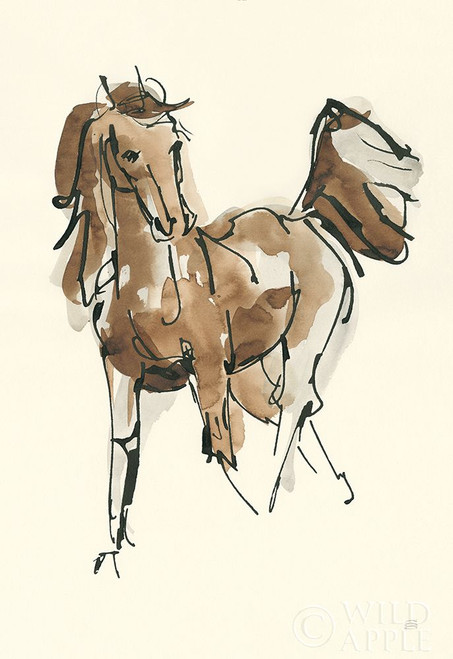 Sketchy Horse VI Poster Print by Chris Paschke - Item # VARPDX49928