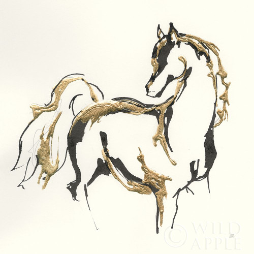 Golden Horse VIII Poster Print by Chris Paschke - Item # VARPDX49932