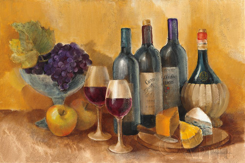Wine and Fruit I v2 Poster Print by Albena Hristova - Item # VARPDX49937