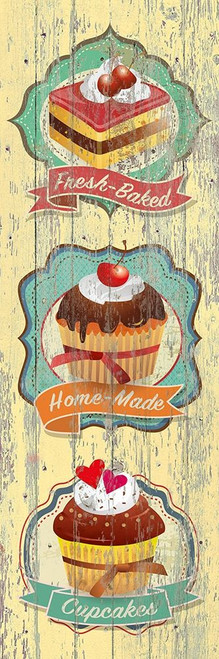 Fresh-Baked Cupcakes Poster Print by Skip Teller Skip Teller - Item # VARPDX4CU4809