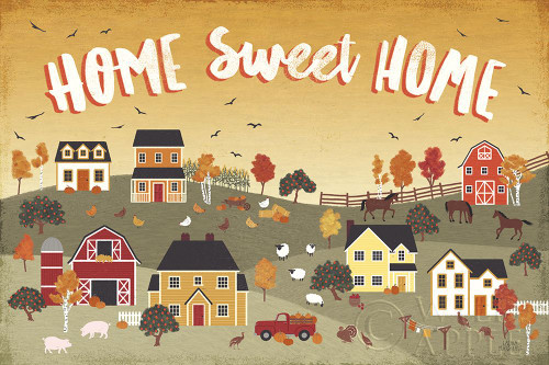 Harvest Village II Poster Print by Laura Marshall - Item # VARPDX50361