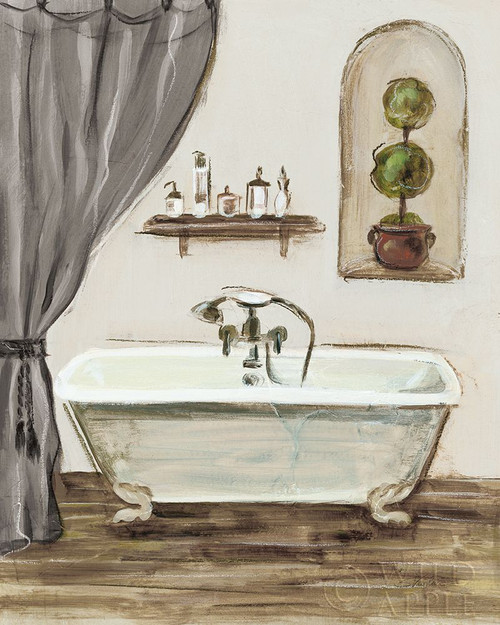 Tuscan Bath I Greige Poster Print by Silvia Vassileva - Item # VARPDX50563