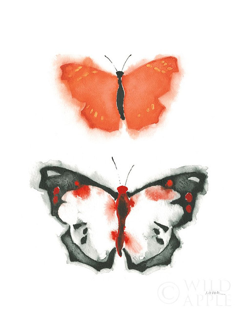 Watercolor Butterflies III Poster Print by Shirley Novak - Item # VARPDX50703