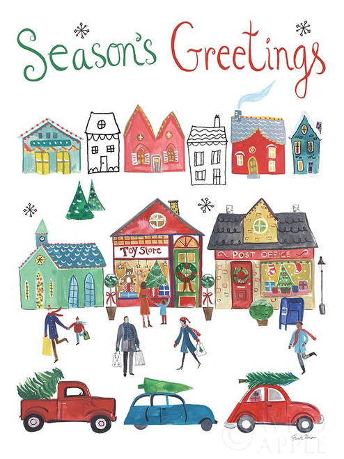 Holiday Festivites I v2 Poster Print by Farida Zaman - Item # VARPDX51866