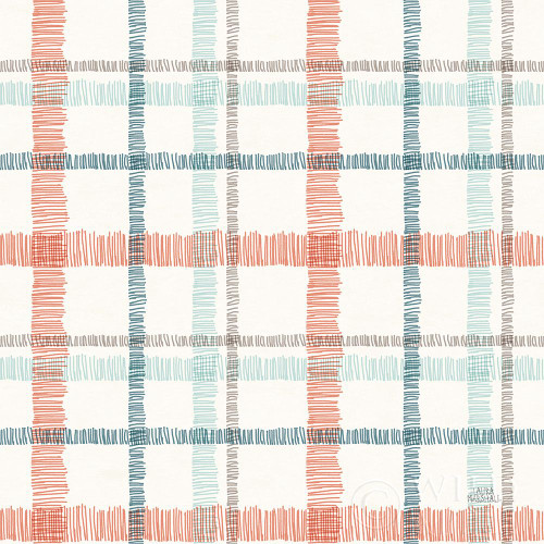 Seaside Village Pattern VA Poster Print by Laura Marshall - Item # VARPDX52001