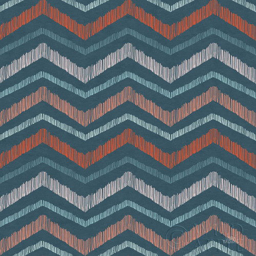 Seaside Village Pattern XIIIB Poster Print by Laura Marshall - Item # VARPDX52021
