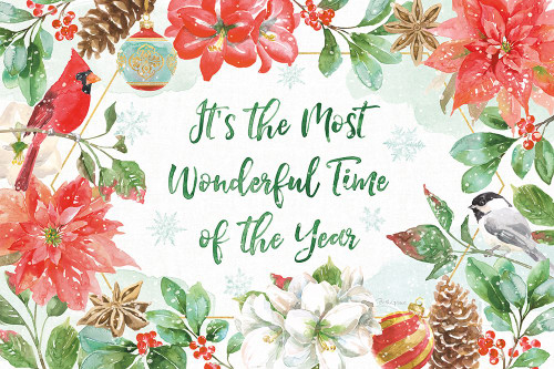 Holiday Flora I Poster Print by Beth Grove - Item # VARPDX52210
