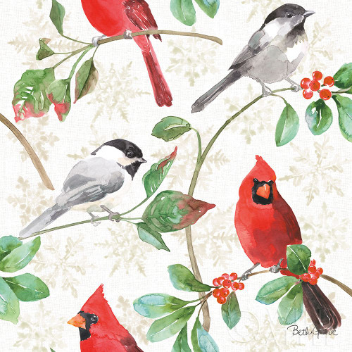 Holiday Flora Pattern IIIA Poster Print by Beth Grove - Item # VARPDX52220