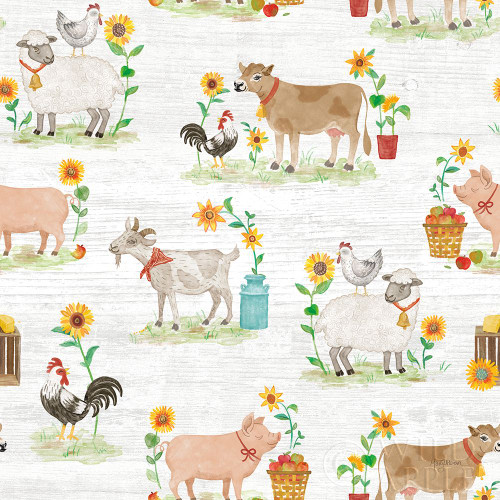 Farm Market Pattern VIIA Poster Print by Mary Urban - Item # VARPDX52848