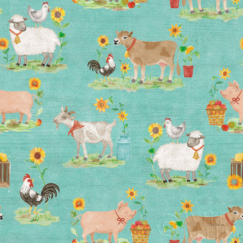 Farm Market Pattern VIIB Poster Print by Mary Urban - Item # VARPDX52849