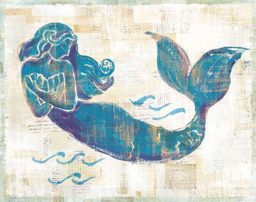 On the Waves II Jewel Poster Print by Sue Schlabach