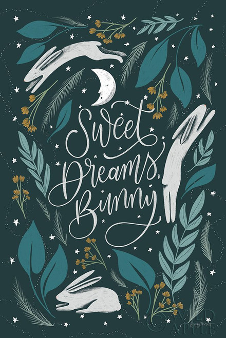 Sweet Dreams Bunny II Poster Print by Becky Thorns - Item # VARPDX53010