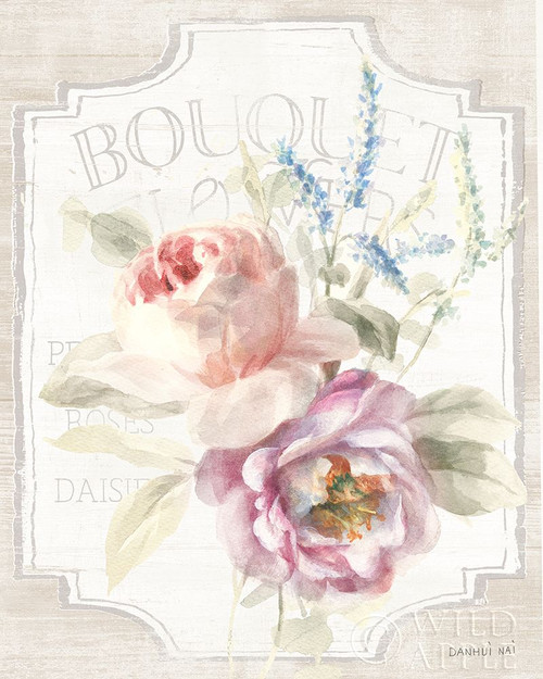 Cottage Garden V on wood Poster Print by Danhui Nai - Item # VARPDX53153