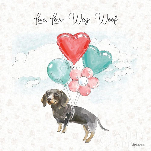 Paws of Love V Poster Print by Beth Grove - Item # VARPDX53513