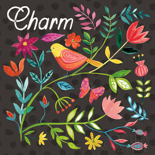 Budding Beauty V Dark Poster Print by Farida Zaman - Item # VARPDX53817