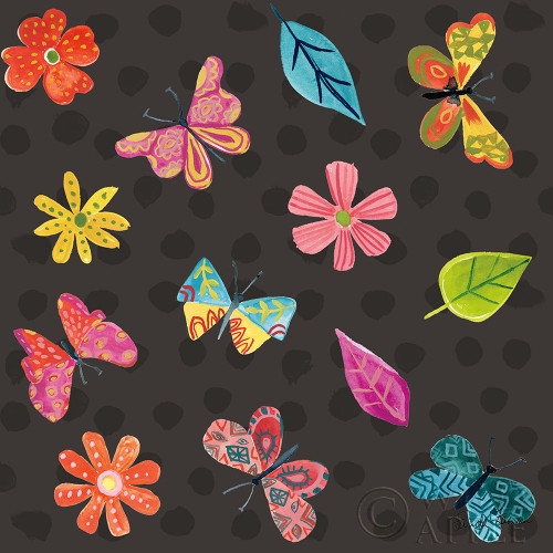 Budding Beauty Pattern IVB Poster Print by Farida Zaman - Item # VARPDX53831