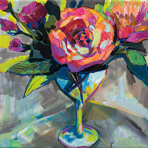 Summer Cocktail Poster Print by Jeanette Vertentes - Item # VARPDX53899