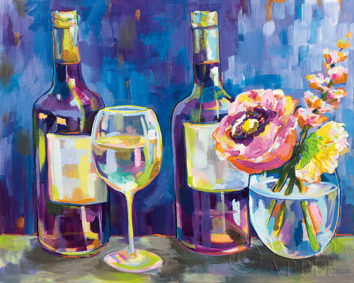 Floral Party Poster Print by Jeanette Vertentes - Item # VARPDX53904