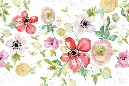 Spray of Anemones I Poster Print by Kristy Rice - Item # VARPDX54030