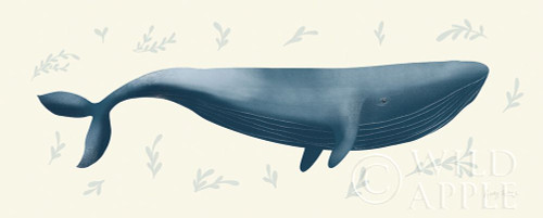 Ocean Life Whale Poster Print by Becky Thorns - Item # VARPDX54179