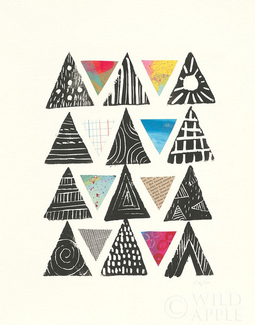 Triangles with Border Poster Print by Courtney Prahl - Item # VARPDX54356