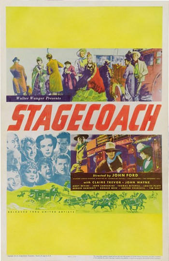 Stagecoach Movie Poster (11 x 17) - Item # MOV417027