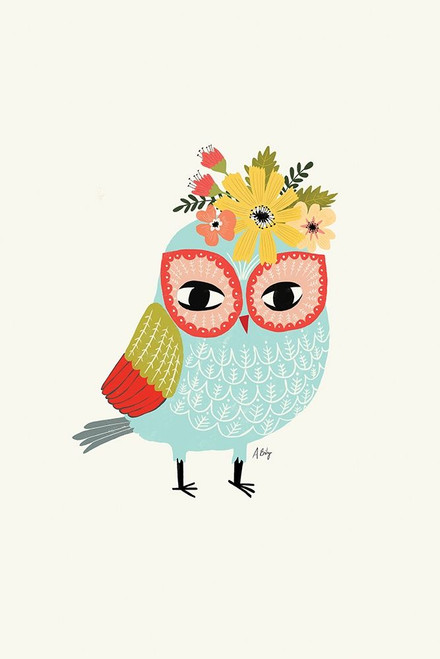 Helga Owl Poster Print by Annie Bailey Art Annie Bailey Art - Item # VARPDXA599D