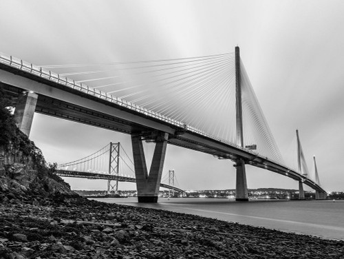 Queensferry Crossing, Scotland, FTBR-1811 Poster Print by Assaf Frank - Item # VARPDXAF20171016124C01