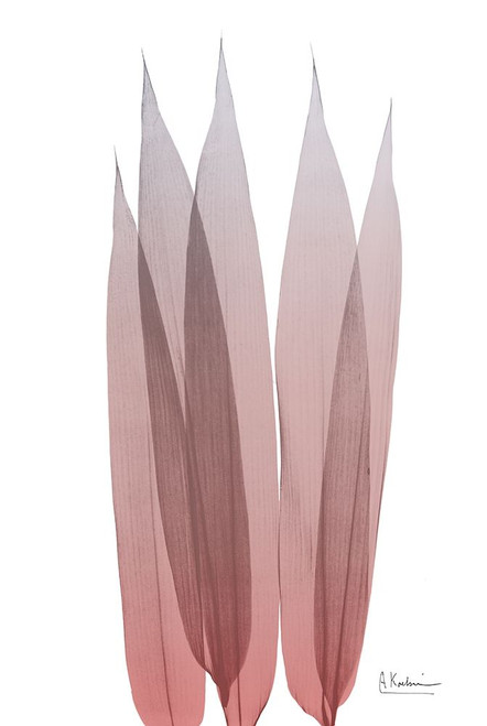 Vibrant Bamboo Leaf 1 Poster Print by Albert Koetsier