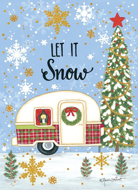 Let It Snow Camper Poster Print by Annie LaPoint - Item # VARPDXALP1880