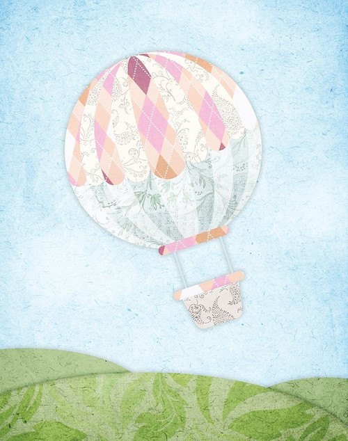 Hot Air Balloon Poster Print by Alicia Vidal - Item # VARPDXAVRC007A