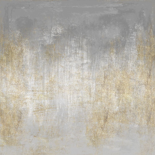 Abstract Shimmer Silver Poster Print by Alicia Vidal - Item # VARPDXAVSQ010A