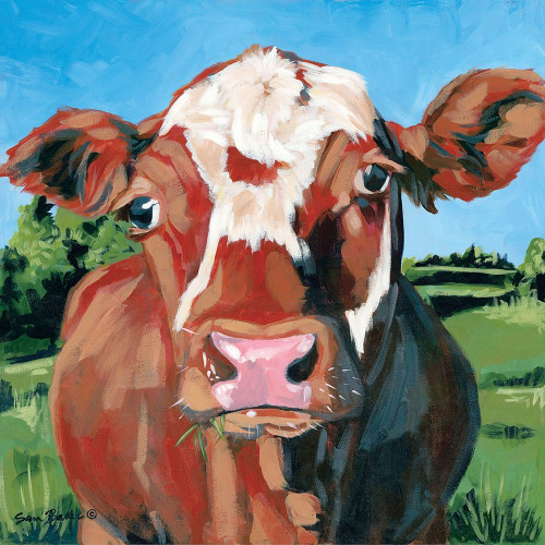 Henry the Hereford Poster Print by Sara Baker - Item # VARPDXBAKE105