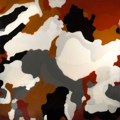 Brown Camo Poster Print by Barbara Bilotta - Item # VARPDXBBSQ032A