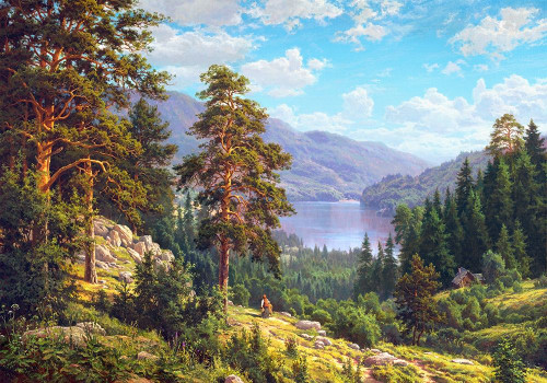 Memories of Siberia Poster Print by Sergej Basov - Item # VARPDXBC10