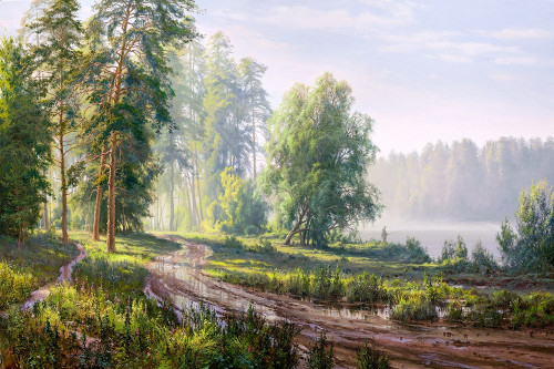 After the rain Poster Print by Sergej Basov - Item # VARPDXBC14
