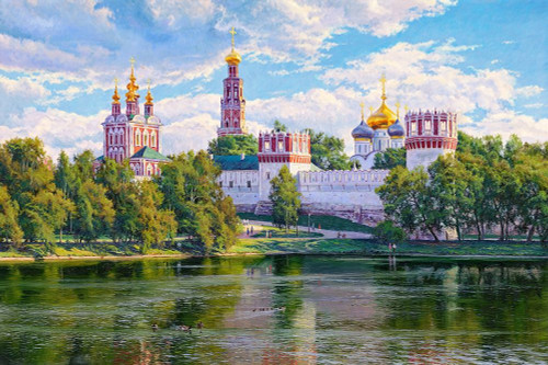 Novodevichy monastery 2 Poster Print by Sergej Basov - Item # VARPDXBC43