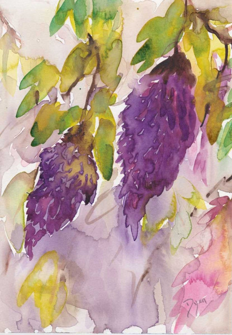 Wisteria I Poster Print by Beverly Dyer - Item # VARPDXBDRC147A