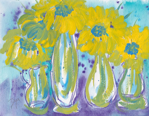 Sunflower Poster Print by Beverly Dyer - Item # VARPDXBDRC183