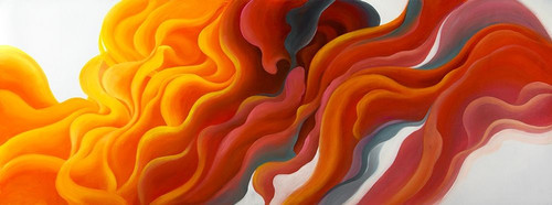 COLORFUL SMOKE Poster Print by Atelier B Art Studio Atelier B Art Studio - Item # VARPDXBEGABS107