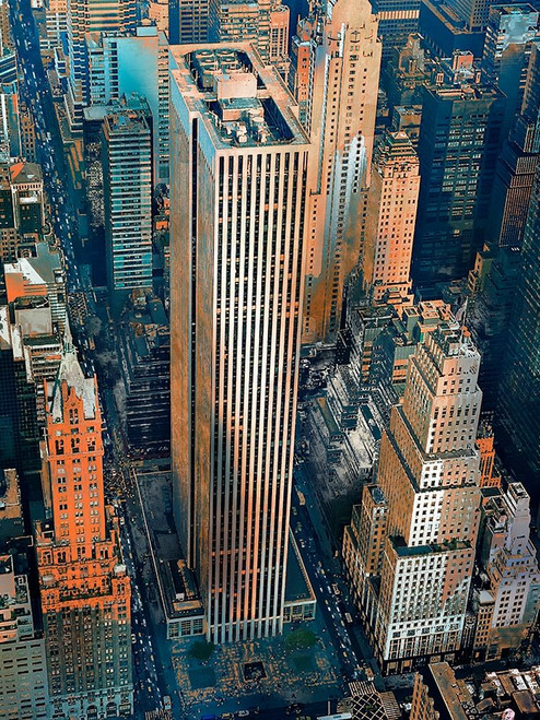 GENERAL MOTORS BUILDING Poster Print by Atelier B Art Studio Atelier B Art Studio - Item # VARPDXBEGCIT72