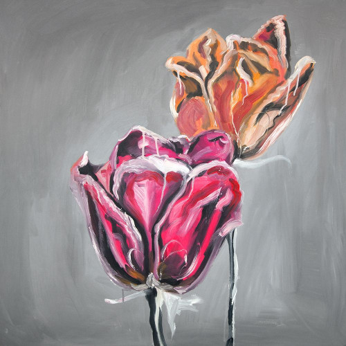 ABSTRACT TULIPS Poster Print by Atelier B Art Studio Atelier B Art Studio - Item # VARPDXBEGFLO341