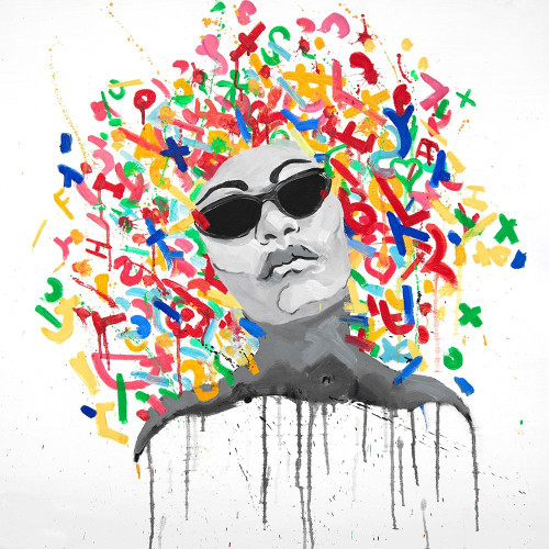 WOMAN STREET ART POP Poster Print by Atelier B Art Studio Atelier B Art Studio - Item # VARPDXBEGPOP3