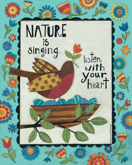 Nature is Singing Poster Print by Bernadette Deming - Item # VARPDXBER1342